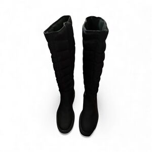 Zara Black Padded Winter Boots